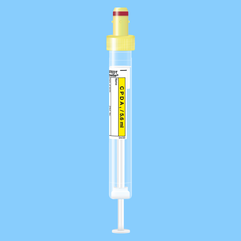 Устройство вакуумное с поршнем для исследований проб крови S-Monovette®  для специальных тестов